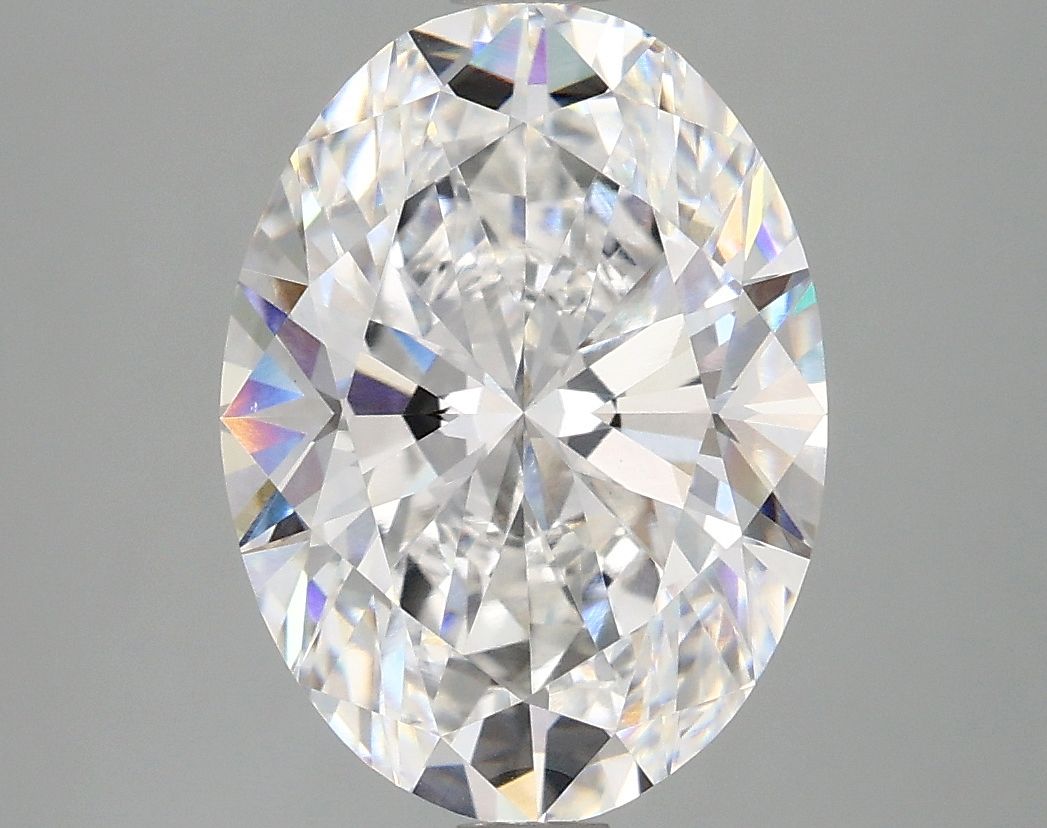 Lab-Grown Oval Diamond - 3.96 Carats, E Color, VVS2 Clarity - Certified by IGI - Report Number: LG689548388