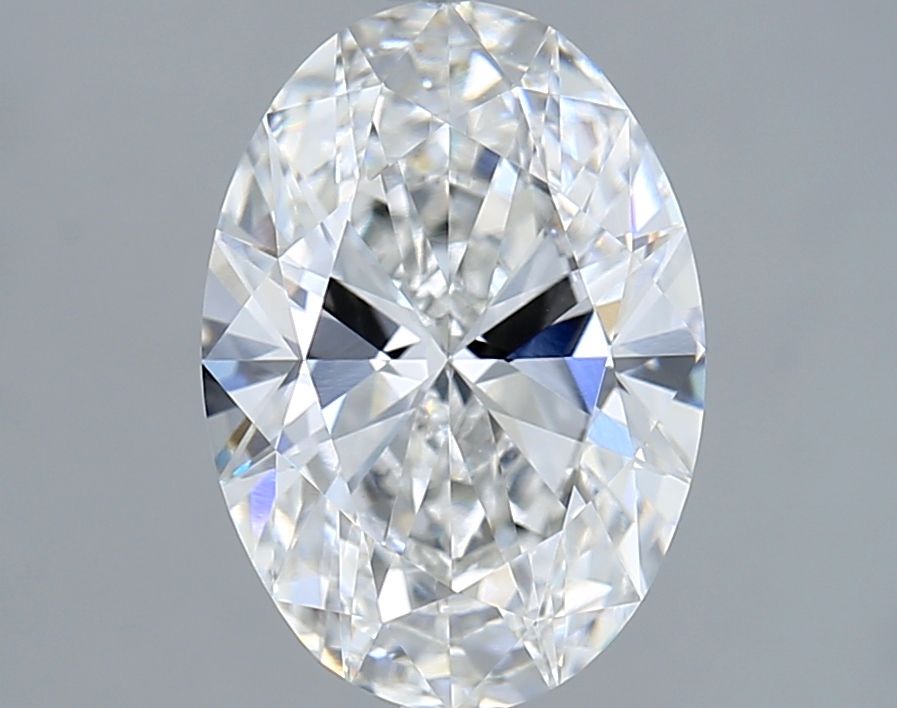 Lab-Grown Oval Diamond - 3.02 Carats, F Color, VVS2 Clarity - Certified by IGI - Report Number: LG692544394