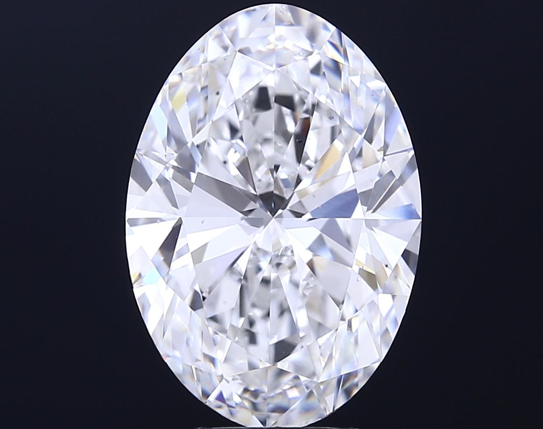 Lab-Grown Oval Diamond - 7.0 Carats, E Color, VS2 Clarity - Certified by IGI - Report Number: LG653414206