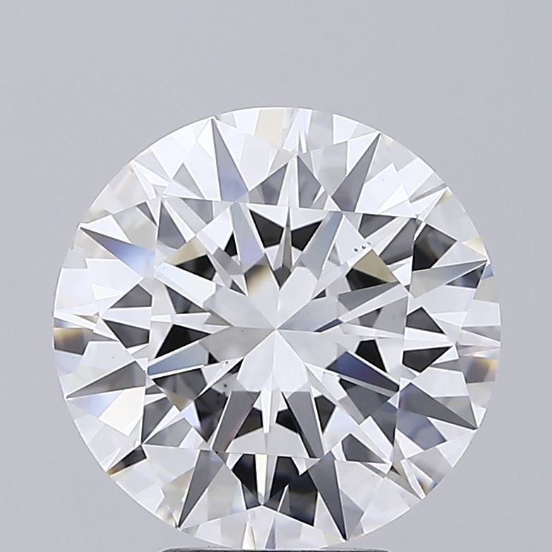 Lab-Grown Round Diamond - 5.0 Carats, F Color, VS1 Clarity - Certified by IGI - Report Number: LG717582793
