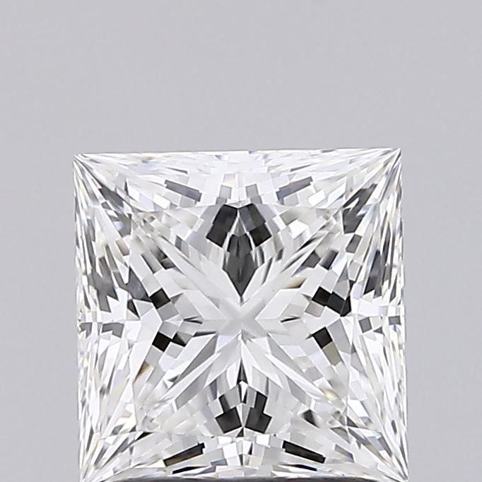 Lab-Grown Princess Diamond - 1.52 Carats, F Color, VVS2 Clarity - Certified by IGI - Report Number: LG694571883