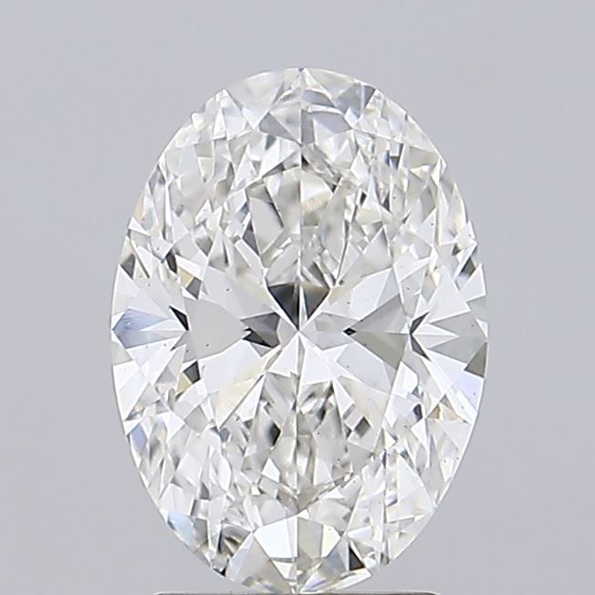 Lab-Grown Oval Diamond - 2.51 Carats, F Color, VS1 Clarity - Certified by IGI - Report Number: LG694576220