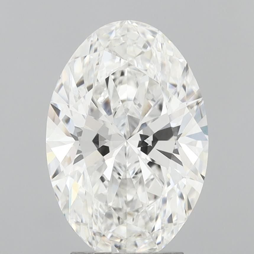Lab-Grown Oval Diamond - 3.57 Carats, E Color, VVS2 Clarity - Certified by IGI - Report Number: LG715551289