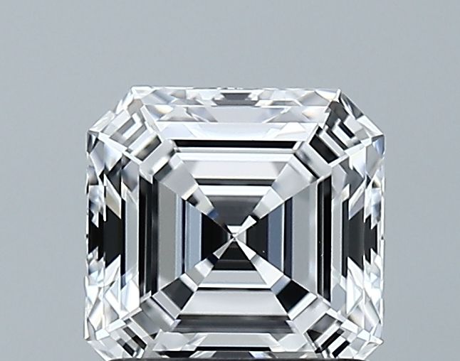 Lab-Grown Asscher Diamond - 1.38 Carats, D Color, VS1 Clarity - Certified by GIA - Report Number: 5232440570