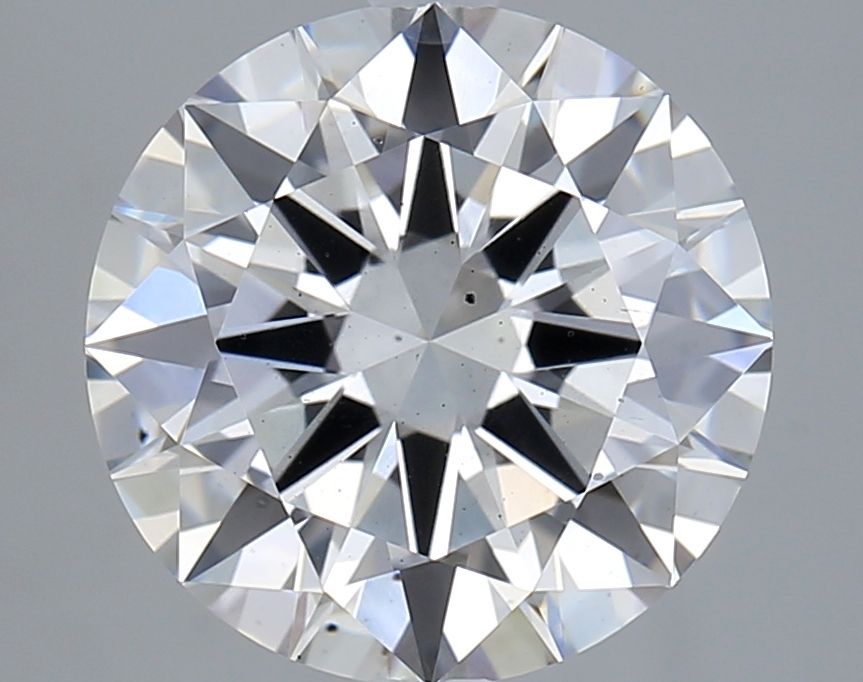 Lab-Grown Round Diamond - 3.58 Carats, F Color, VS2 Clarity - Certified by IGI - Report Number: LG632418401