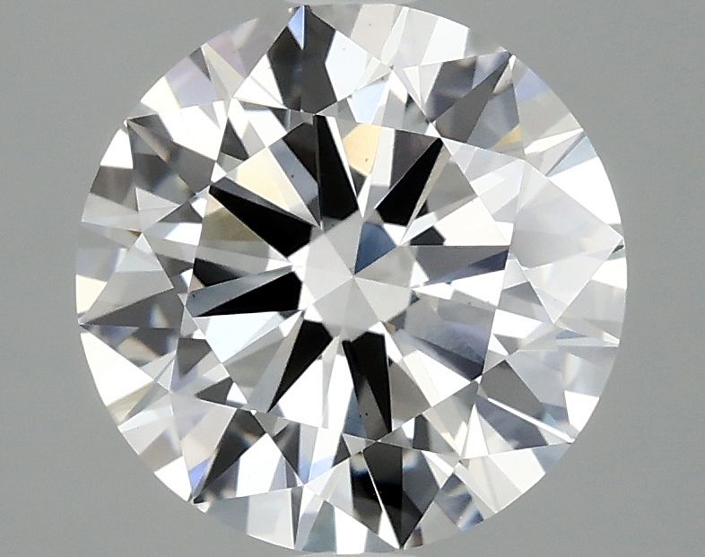 Lab-Grown Round Diamond - 2.46 Carats, F Color, VS2 Clarity - Certified by IGI - Report Number: LG707537801