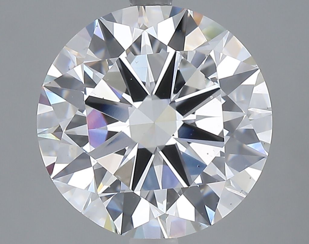 Lab-Grown Round Diamond - 4.0 Carats, F Color, VS2 Clarity - Certified by IGI - Report Number: LG648498112