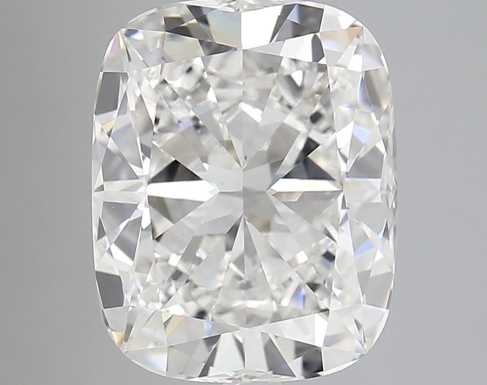 Lab-Grown Cushion Diamond - 6.01 Carats, F Color, VS1 Clarity - Certified by IGI - Report Number: LG596335980