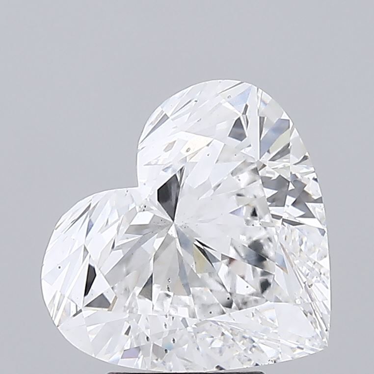 Lab-Grown Heart Diamond - 4.7 Carats, E Color, VS2 Clarity - Certified by IGI - Report Number: 605303528