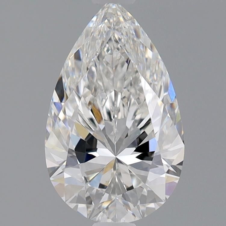 Lab-Grown Pear Diamond - 1.51 Carats, F Color, VVS2 Clarity - Certified by IGI - Report Number: LG644465607