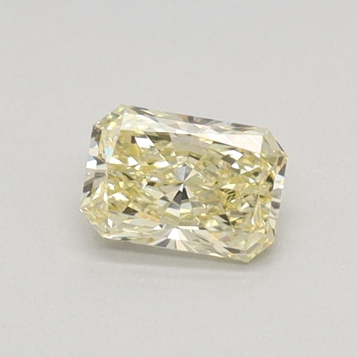 Lab-Grown Radiant Diamond - 0.32 Carats, Fancy Yellow Color, VS1 Clarity - Certified by IGI - Report Number: LG627446802