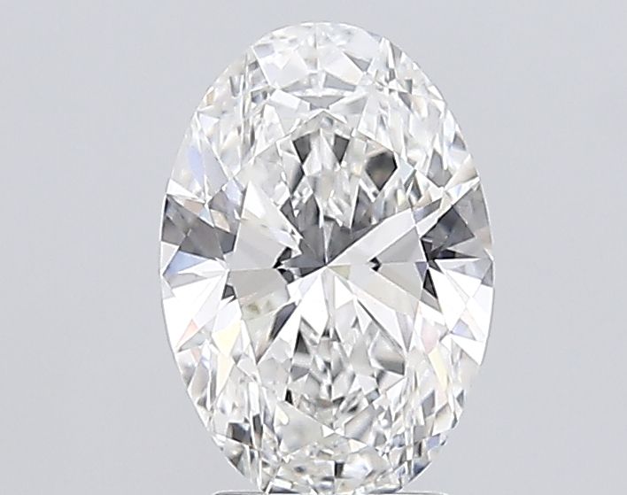 Lab-Grown Oval Diamond - 3.06 Carats, E Color, VVS2 Clarity - Certified by IGI - Report Number: LG687581955