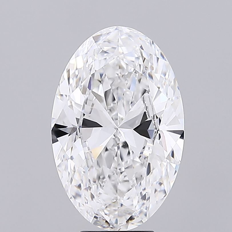 Lab-Grown Oval Diamond - 6.0 Carats, E Color, VVS2 Clarity - Certified by IGI - Report Number: LG689506991