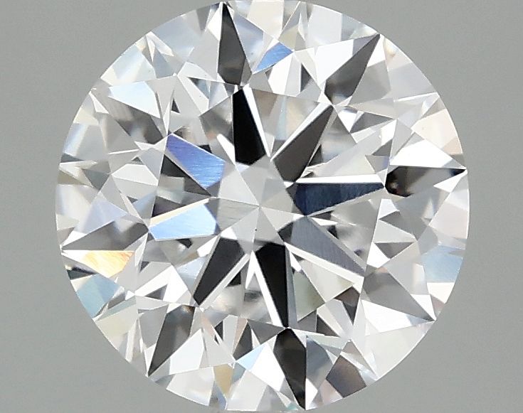 Lab-Grown Round Diamond - 2.45 Carats, F Color, VS1 Clarity - Certified by IGI - Report Number: LG696541781