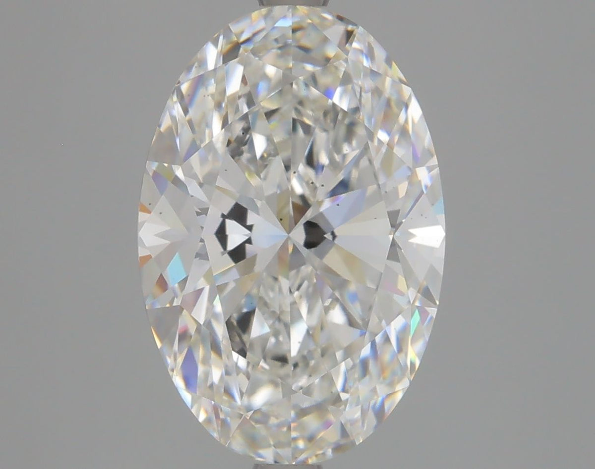 Lab-Grown Oval Diamond - 4.77 Carats, F Color, VS2 Clarity - Certified by IGI - Report Number: LG604314221