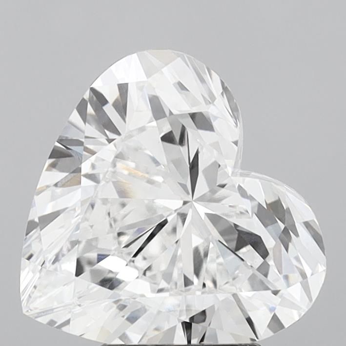 Lab-Grown Heart Diamond - 3.56 Carats, D Color, VVS2 Clarity - Certified by IGI - Report Number: LG692511147