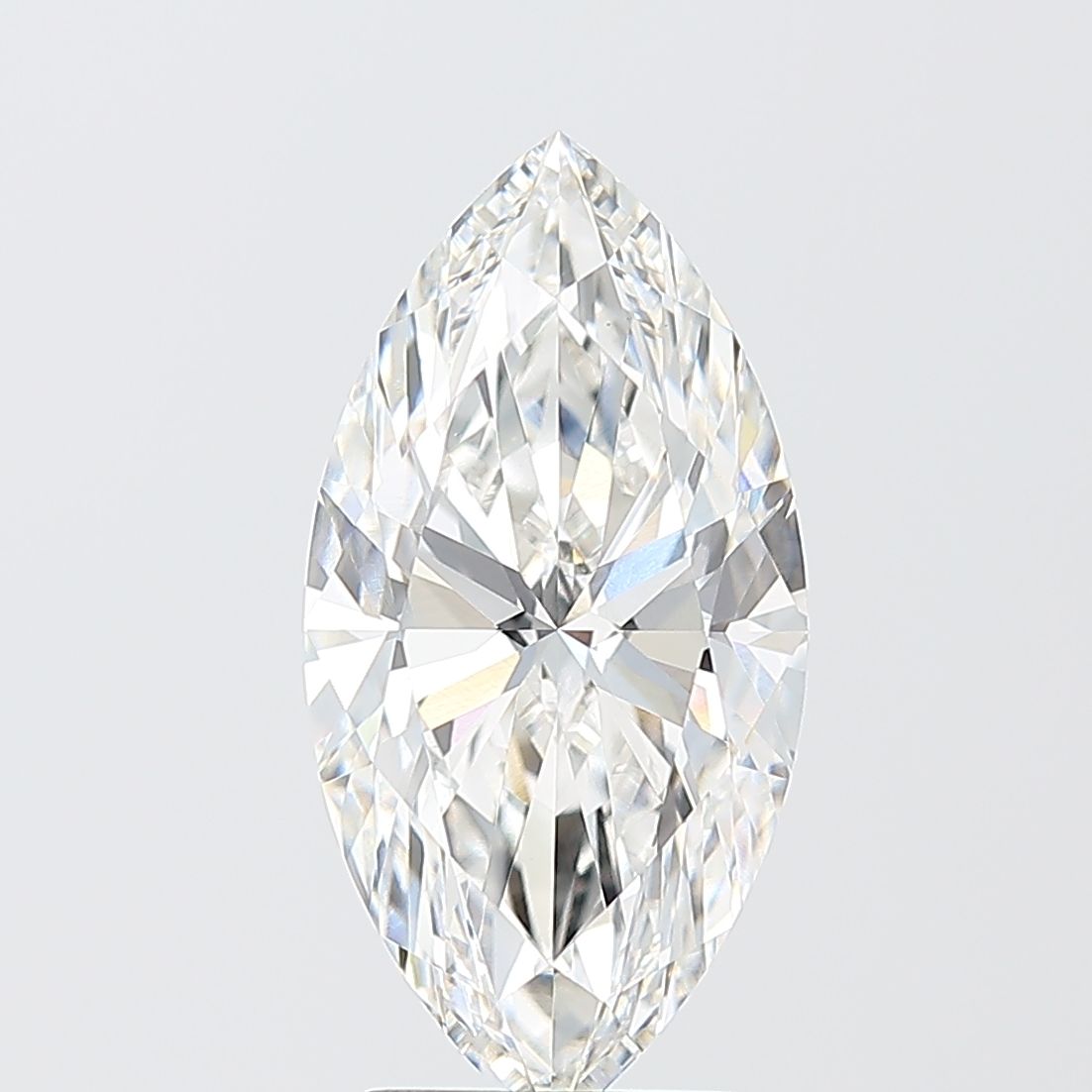 Lab-Grown Marquise Diamond - 3.52 Carats, F Color, VS1 Clarity - Certified by IGI - Report Number: LG665456735