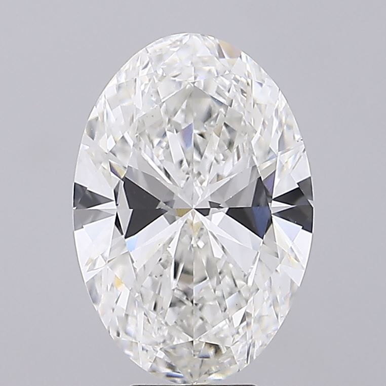Lab-Grown Oval Diamond - 8.01 Carats, F Color, VS1 Clarity - Certified by IGI - Report Number: LG681546514