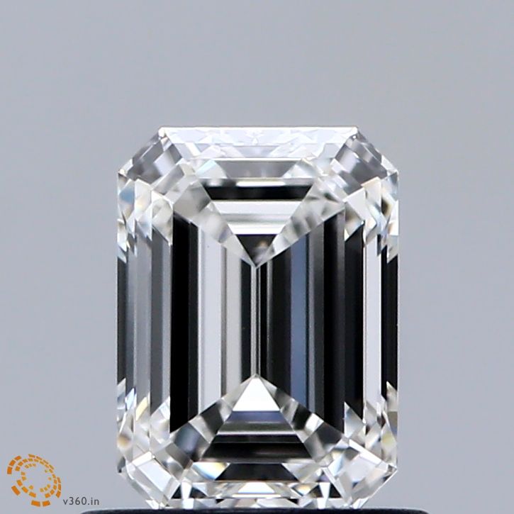 Lab-Grown Emerald Diamond - 0.96 Carats, F Color, VVS2 Clarity - Certified by IGI - Report Number: LG671498791