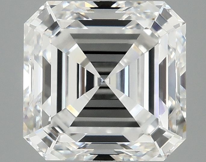 Lab-Grown Asscher Diamond - 3.04 Carats, E Color, VVS2 Clarity - Certified by IGI - Report Number: LG713596075