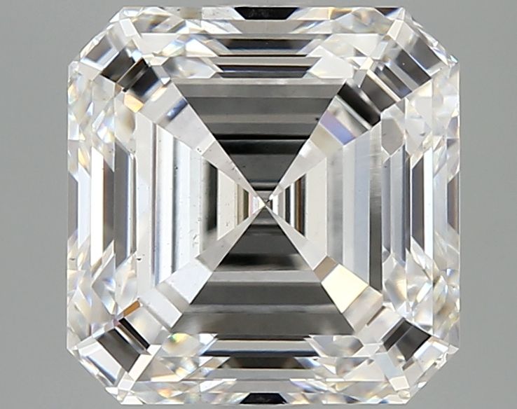 Lab-Grown Asscher Diamond - 4.9 Carats, E Color, VS2 Clarity - Certified by IGI - Report Number: LG665413406