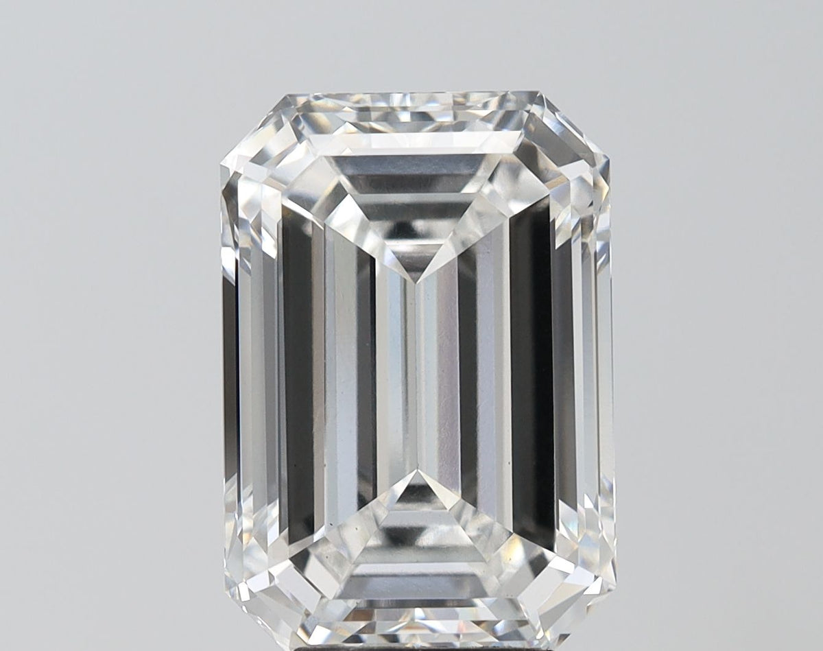 Lab-Grown Emerald Diamond - 7.3 Carats, F Color, VS2 Clarity - Certified by IGI - Report Number: 607373574