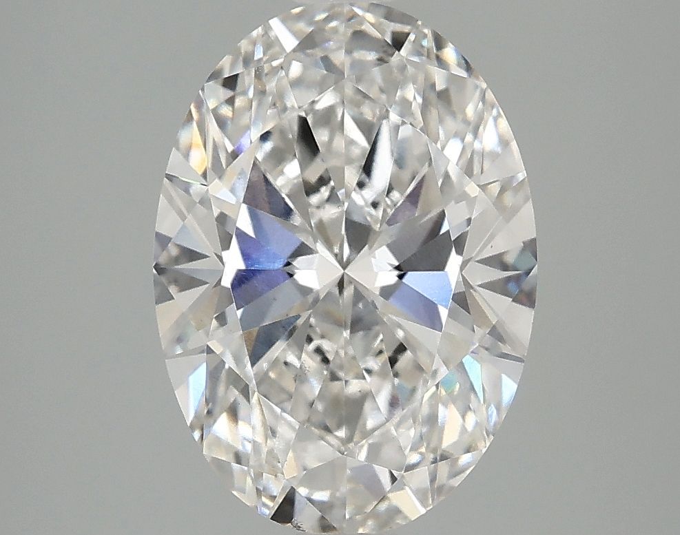 Lab-Grown Oval Diamond - 2.96 Carats, F Color, VS2 Clarity - Certified by IGI - Report Number: LG700539585