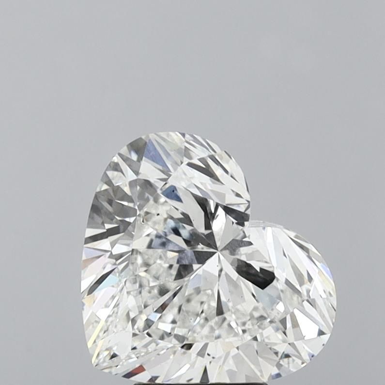 Lab-Grown Heart Diamond - 5.02 Carats, F Color, VS2 Clarity - Certified by IGI - Report Number: LG618416285
