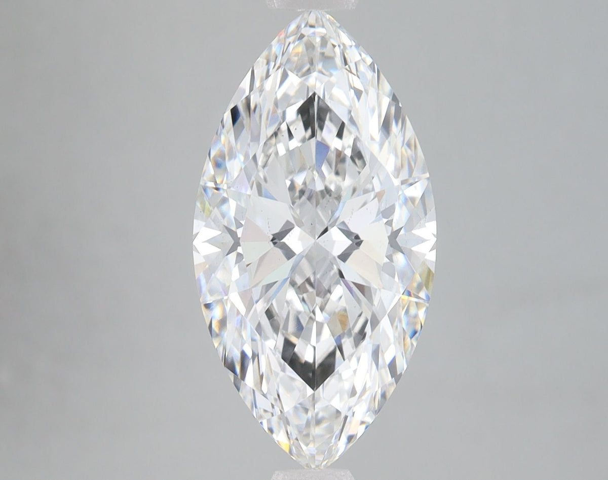 Lab-Grown Marquise Diamond - 4.01 Carats, F Color, VS2 Clarity - Certified by IGI - Report Number: LG670428817