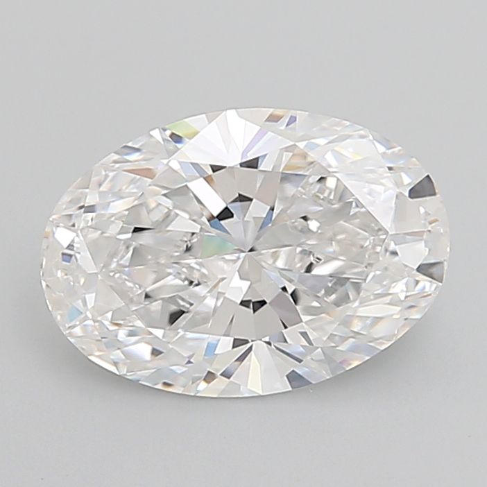 Lab-Grown Oval Diamond - 3.6 Carats, E Color, VVS2 Clarity - Certified by GIA - Report Number: 7511486626