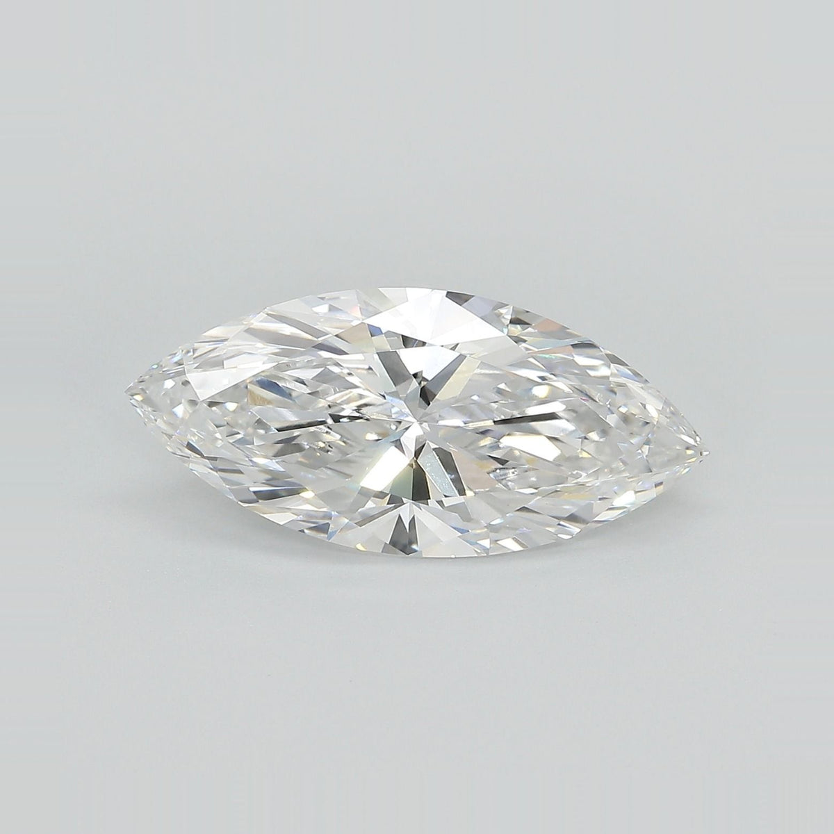 Lab-Grown Marquise Diamond - 4.04 Carats, E Color, VVS2 Clarity - Certified by IGI - Report Number: LG680557121