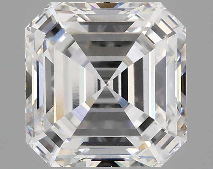 Lab-Grown Asscher Diamond - 3.05 Carats, F Color, VVS2 Clarity - Certified by IGI - Report Number: LG678575613