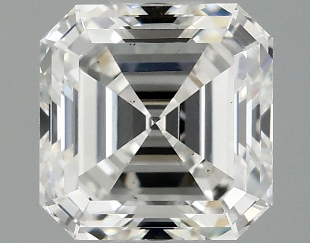 Lab-Grown Asscher Diamond - 0.97 Carats, F Color, VS2 Clarity - Certified by IGI - Report Number: LG713545224