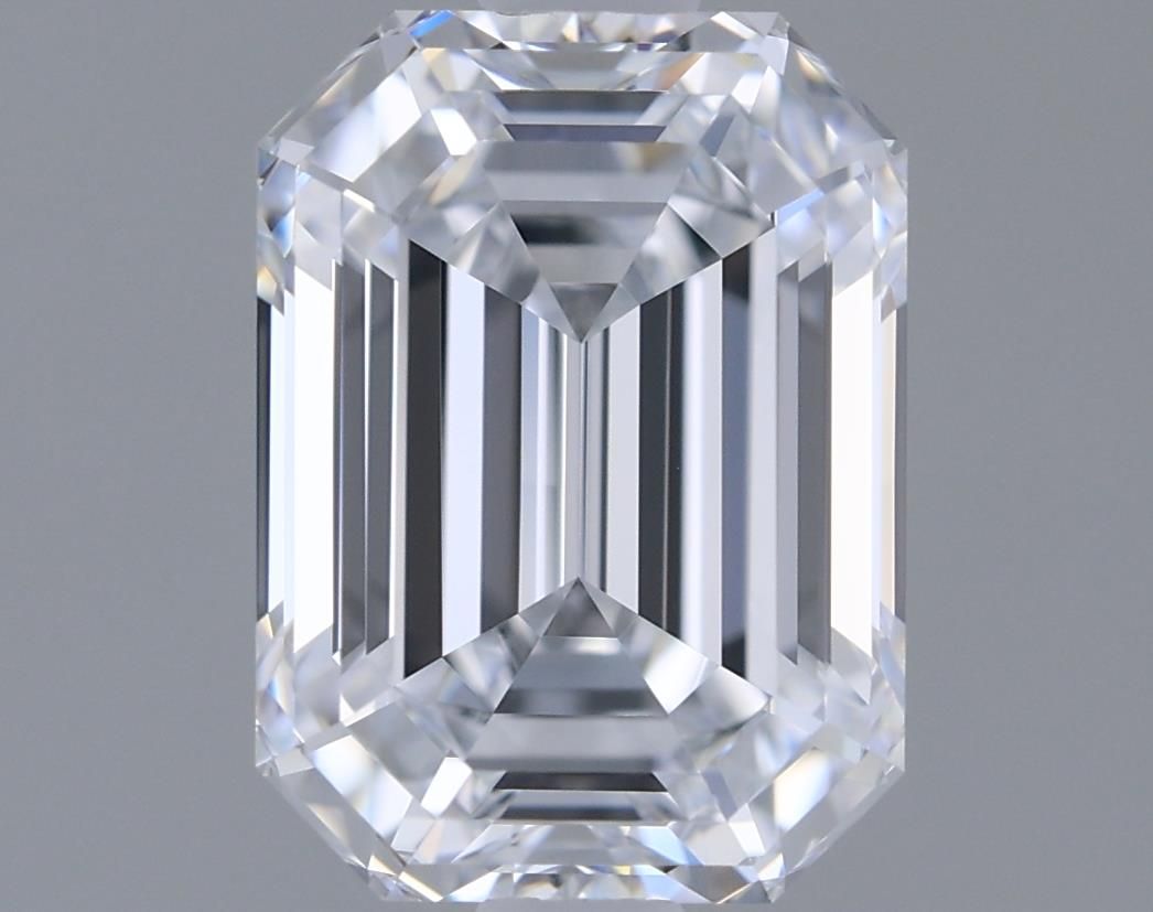 Lab-Grown Emerald Diamond - 1.45 Carats, F Color, VVS2 Clarity - Certified by IGI - Report Number: LG619447464
