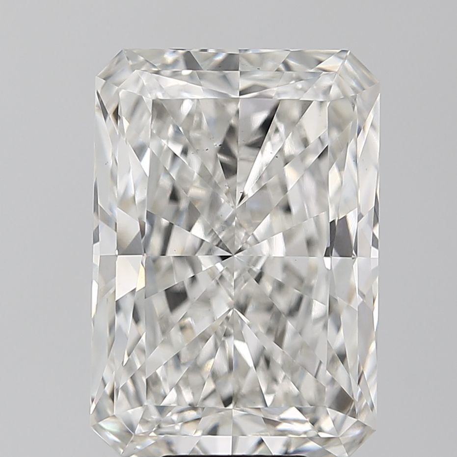 Lab-Grown Radiant Diamond - 6.07 Carats, F Color, VS1 Clarity - Certified by IGI - Report Number: LG634489575