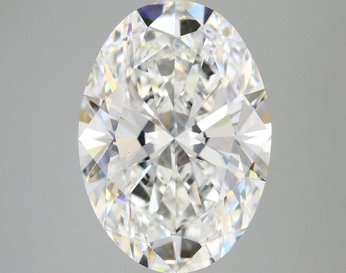 Lab-Grown Oval Diamond - 6.05 Carats, E Color, VS2 Clarity - Certified by IGI - Report Number: LG671485461