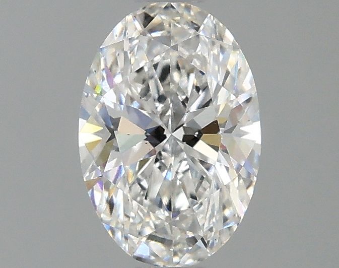 Lab-Grown Oval Diamond - 0.96 Carats, F Color, VS2 Clarity - Certified by IGI - Report Number: LG668418869