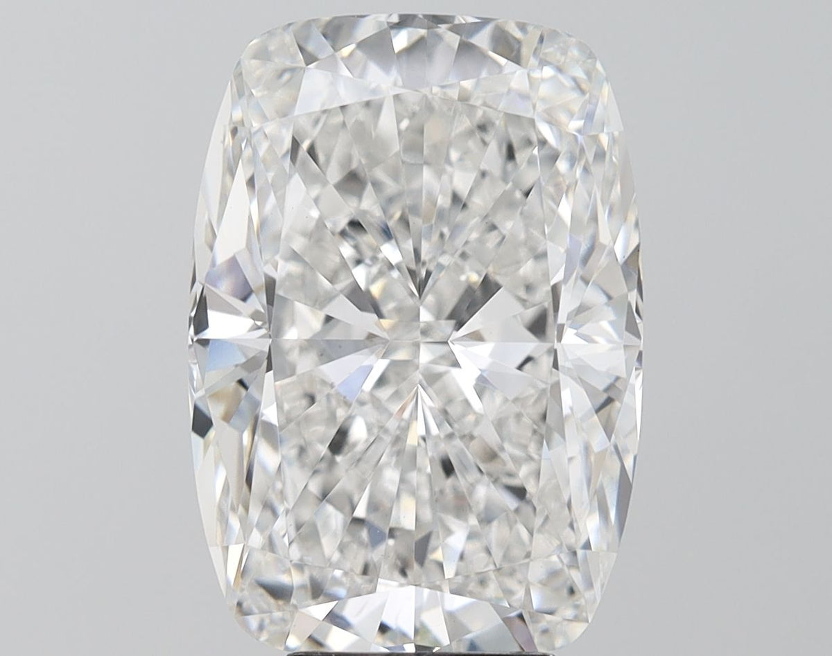Lab-Grown Cushion Diamond - 7.21 Carats, F Color, VS1 Clarity - Certified by IGI - Report Number: LG668444866