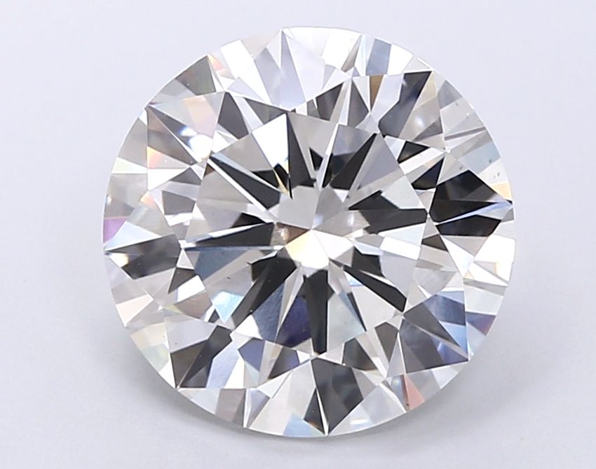 Lab-Grown Round Diamond - 5.0 Carats, F Color, VS1 Clarity - Certified by IGI - Report Number: LG696558591