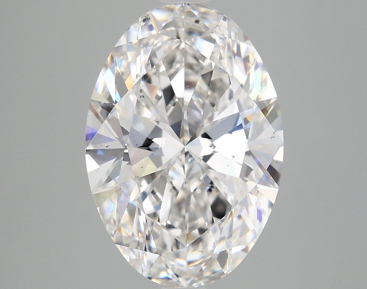 Lab-Grown Oval Diamond - 4.7 Carats, F Color, VS2 Clarity - Certified by IGI - Report Number: LG683575345