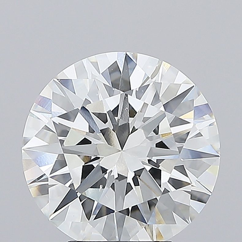 Lab-Grown Round Diamond - 5.02 Carats, F Color, VS2 Clarity - Certified by IGI - Report Number: LG700589320
