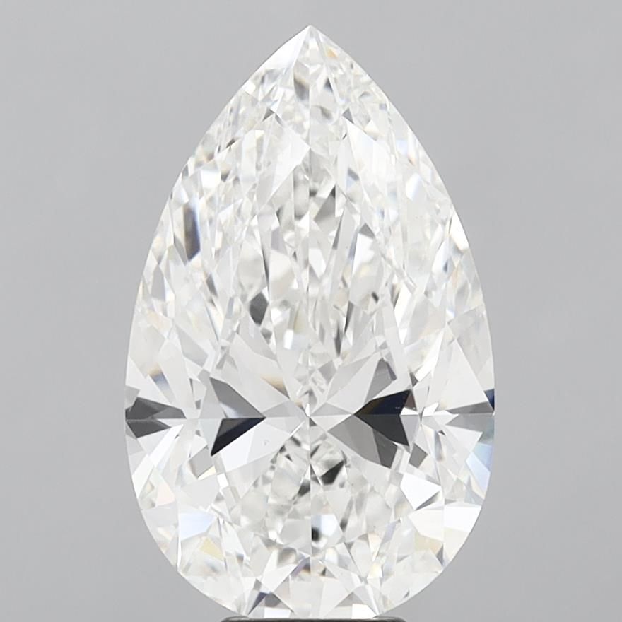 Lab-Grown Pear Diamond - 8.02 Carats, F Color, VS1 Clarity - Certified by IGI - Report Number: LG700578081