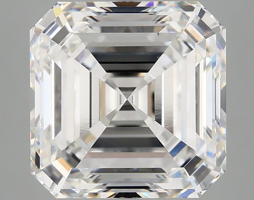 Lab-Grown Asscher Diamond - 5.03 Carats, F Color, VS1 Clarity - Certified by IGI - Report Number: LG671480270