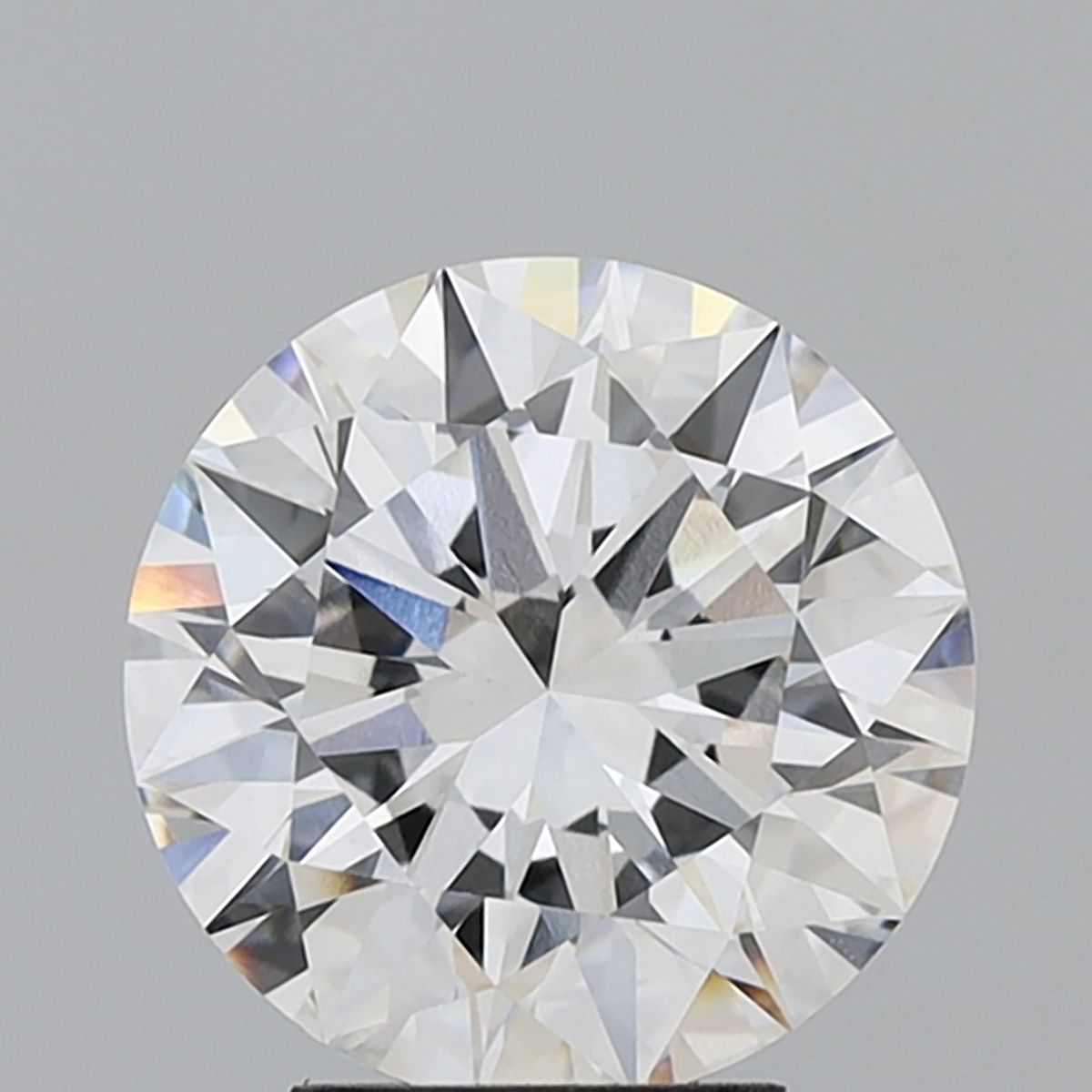 Lab-Grown Round Diamond - 4.08 Carats, F Color, VVS2 Clarity - Certified by IGI - Report Number: LG715583042