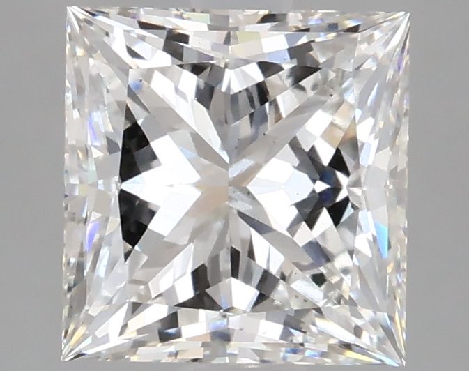 Lab-Grown Princess Diamond - 2.52 Carats, F Color, VS2 Clarity - Certified by IGI - Report Number: LG632424140