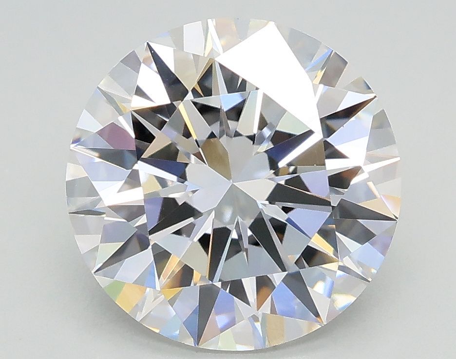 Lab-Grown Round Diamond - 3.01 Carats, E Color, VVS2 Clarity - Certified by IGI - Report Number: LG689553647