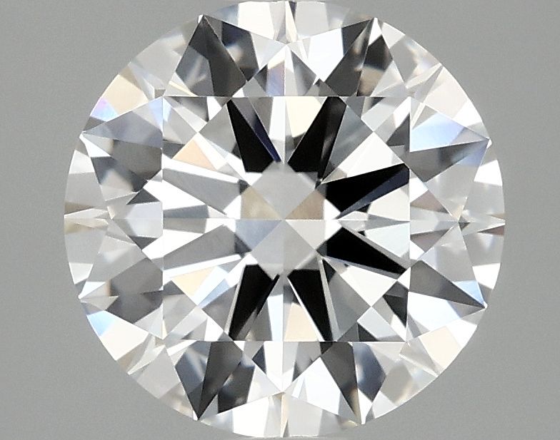 Lab-Grown Round Diamond - 2.51 Carats, F Color, VVS2 Clarity - Certified by IGI - Report Number: LG704536828