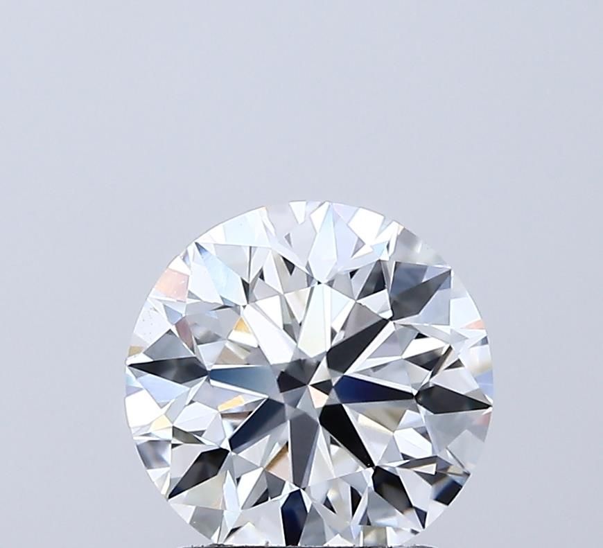Lab-Grown Round Diamond - 2.01 Carats, E Color, VVS2 Clarity - Certified by IGI - Report Number: LG691556821
