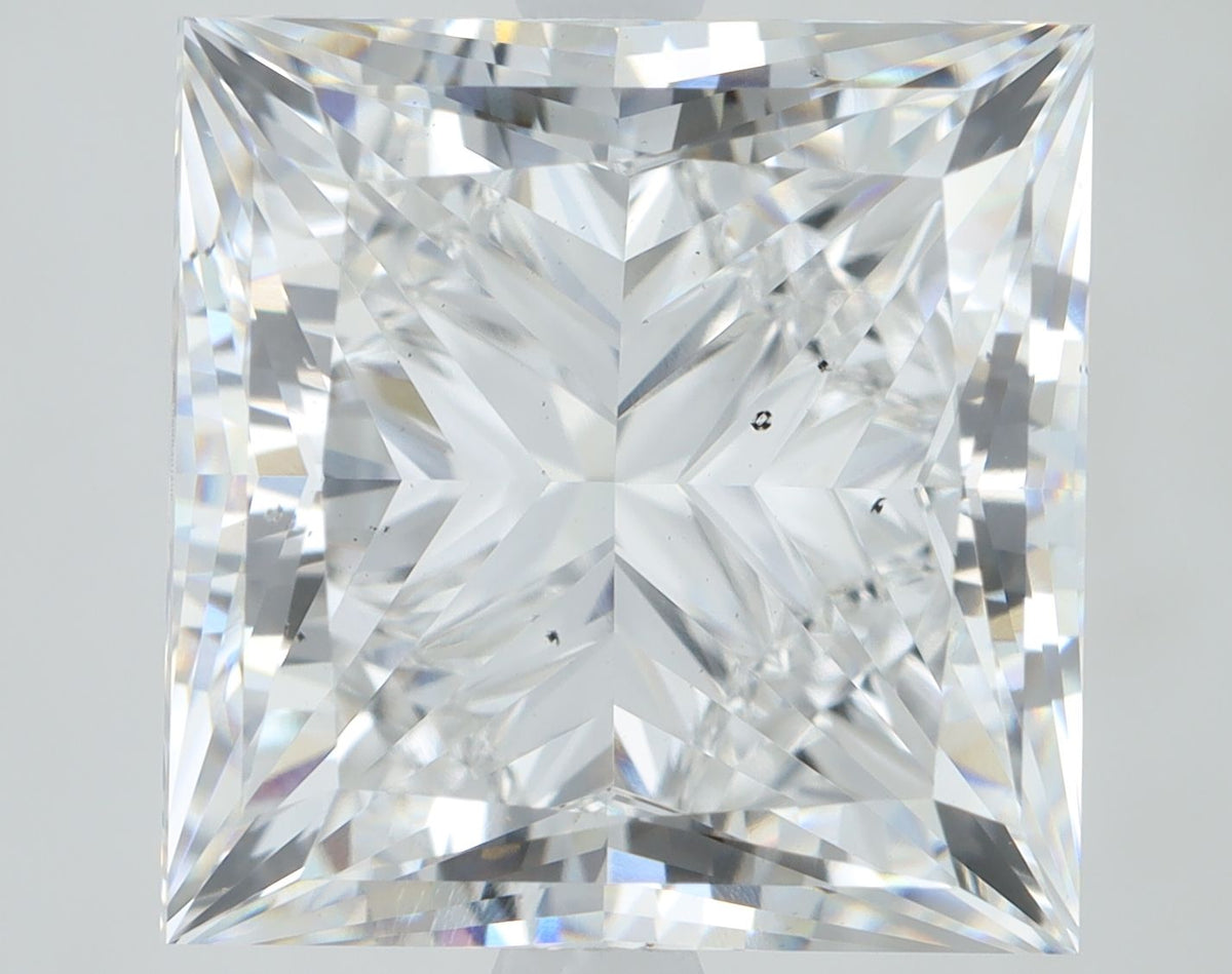 Lab-Grown Princess Diamond - 6.03 Carats, E Color, VS2 Clarity - Certified by IGI - Report Number: LG608301206