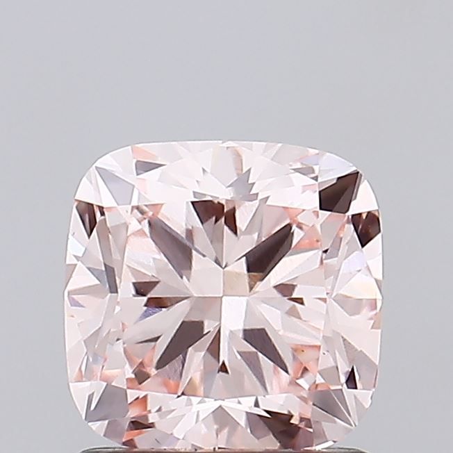 Lab-Grown Cushion Diamond - 1.11 Carats, Fancy Pink Color, VS1 Clarity - Certified by IGI - Report Number: LG667459063